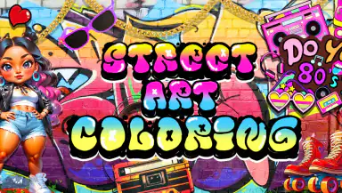 Street Art-Color by number header