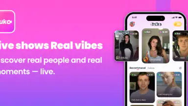 Suka - Live Stream, Chat header