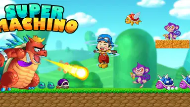 Super Machino: adventure game header