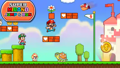 Super Mirano's World:Jump&Run header