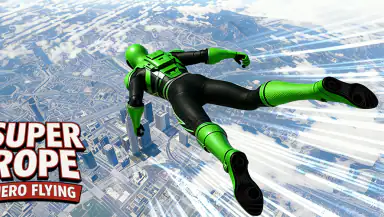 Super Rope: Hero Flying header