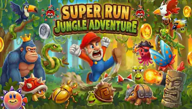 Super Run: Jungle Adventure header