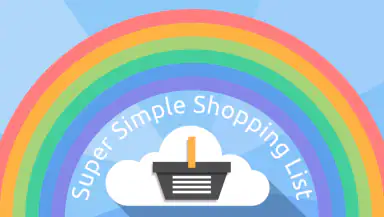 Super Simple Shopping List header