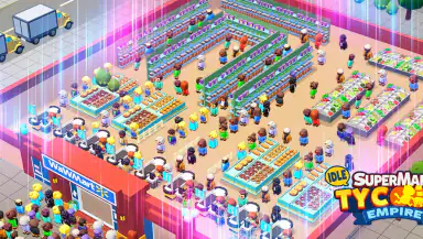 Supermarket Tycoon Empire header