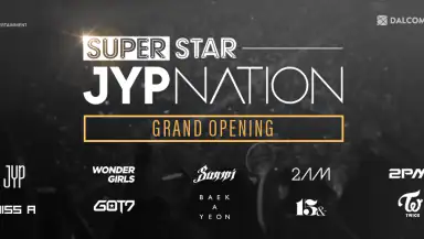SUPERSTAR JYPNATION header