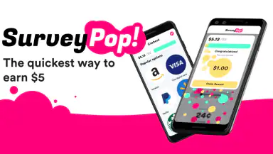 Survey Pop: Make money fast! header