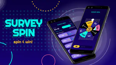 Survey Spin: Get paid cash! header