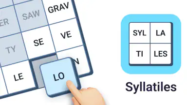 Syllatiles - Word Puzzle Game header