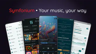 Symfonium: Music player & cast header