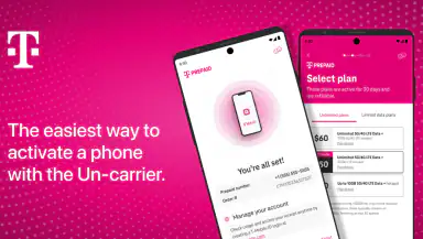 T-Mobile Prepaid eSIM header