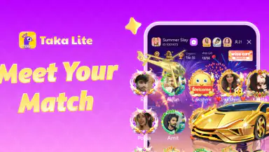 TakaLite - Chat & Meet header