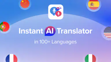 Talk & Translate AI Translator header