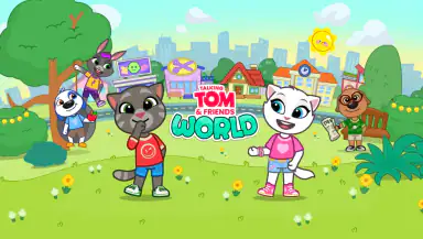 Talking Tom & Friends: World header