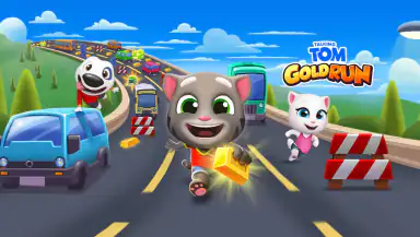 Talking Tom Gold Run header