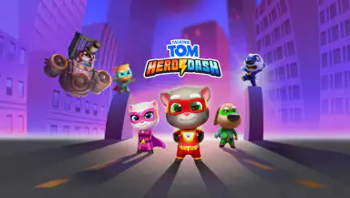 Talking Tom: Hero Dash Run header