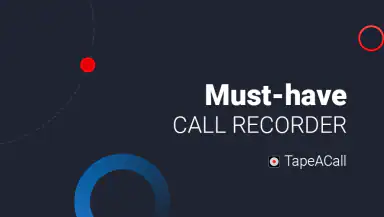TapeACall: Call Recorder header