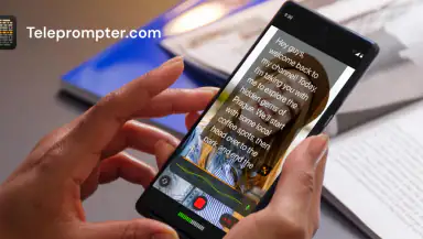 Teleprompter.com header