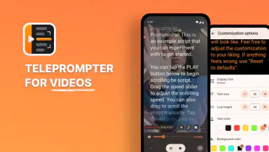 Teleprompter: Vlog & Scripts header