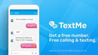 Text Me: Second Phone Number header