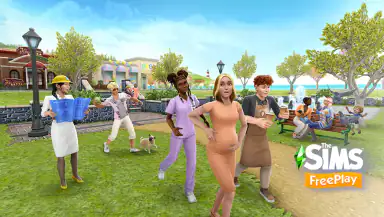 The Sims™ FreePlay header