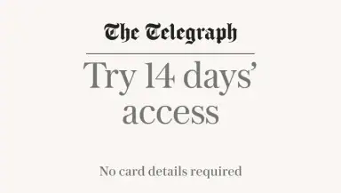The Telegraph UK Latest News header