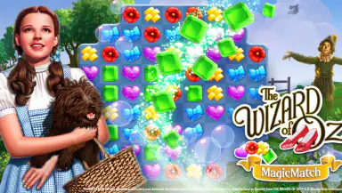 The Wizard of Oz Magic Match 3 header
