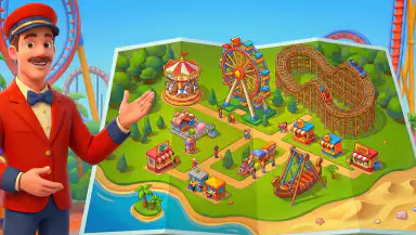 Theme Park Manager header