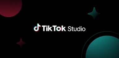 TikTok Studio header