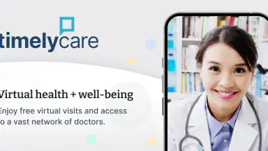 TimelyCare Health & Well-being header