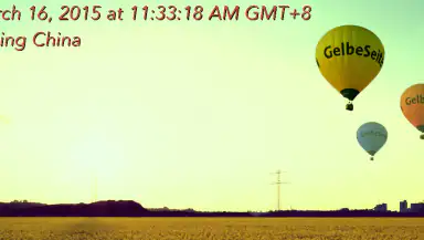 Timestamp Camera header