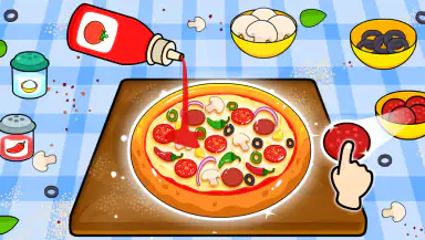 Timpy Cooking Games for Kids header