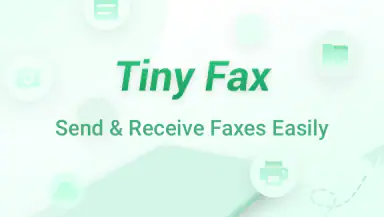 Tiny Fax - Send Fax from Phone header