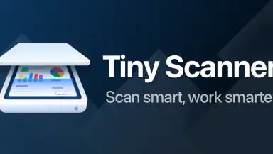 Tiny Scanner - PDF Scanner App header
