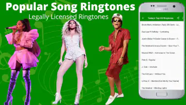 Today's Hit Music Ringtones header