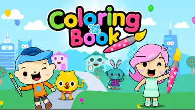 Toddler Coloring Book For Kids header