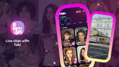 Toki-Casual Connect & Chat header