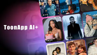 ToonApp AI+ Viral Photo Maker header
