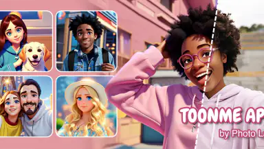 ToonMe photo cartoon maker header