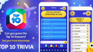 Top 10 Trivia Quiz header