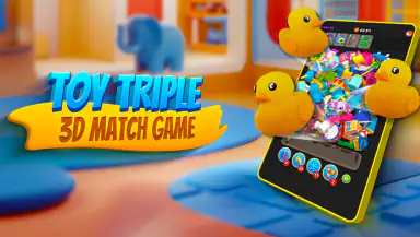 Toy Triple - 3D Match Puzzle header