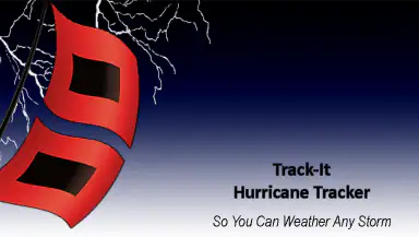 Track-It Hurricane Tracker header