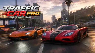 Traffic Car Pro - Driving Sim header