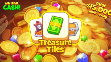Treasure Tiles: Win Cash header