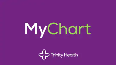 Trinity Health MyChart header