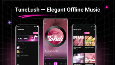 TuneLush-Offline Music Player header