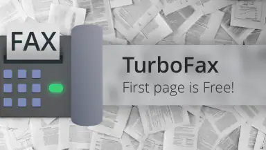 Turbo Fax: send fax from phone header
