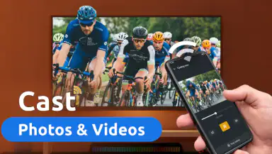 TV Cast - Roku Remote & All header