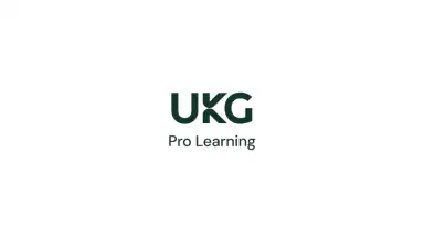UKG Pro Learning header