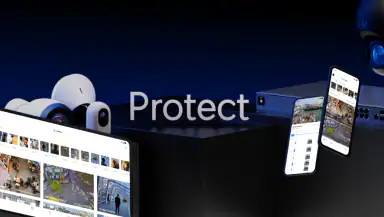UniFi Protect header