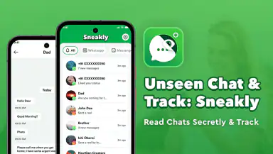 Unseen Chat & Track: Sneakly header